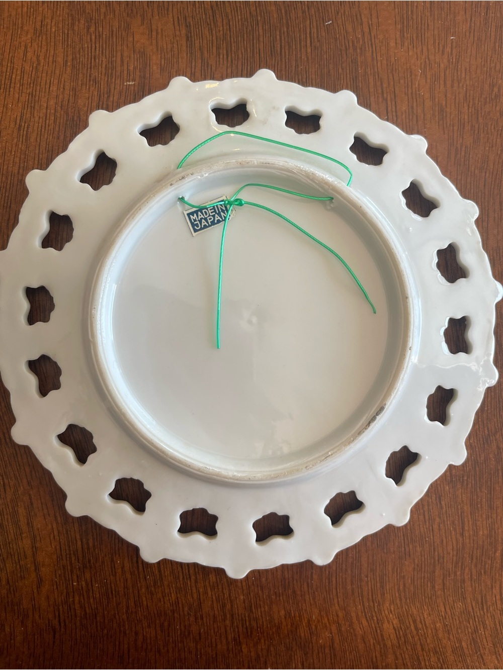 Vintage White Aloha Hawaii Decorative Plate Wall Art Vacation Relax Beach - Picture 3 of 3